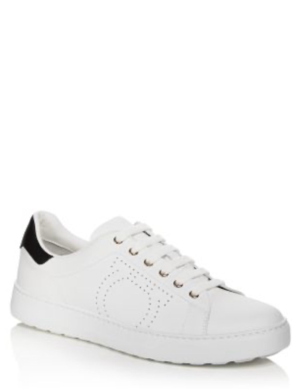 Salvatore Ferragamo Men’s Clayton Mixed Leather Low-Top Sneakers NWOT